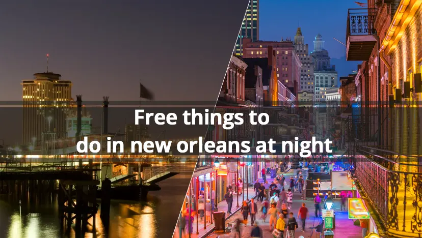 Free things to do in new orleans at night