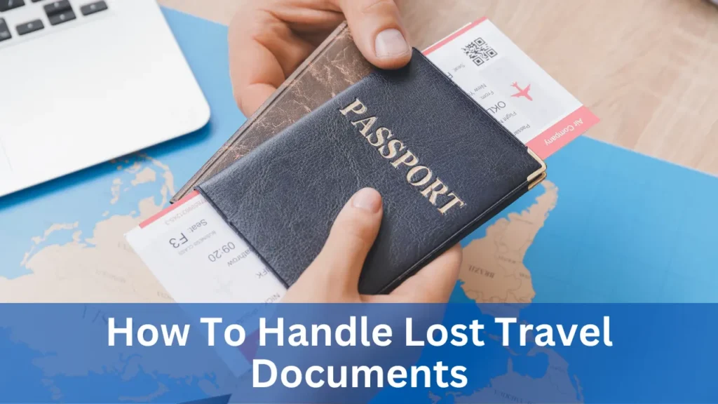 How To Handle Lost Travel Documents