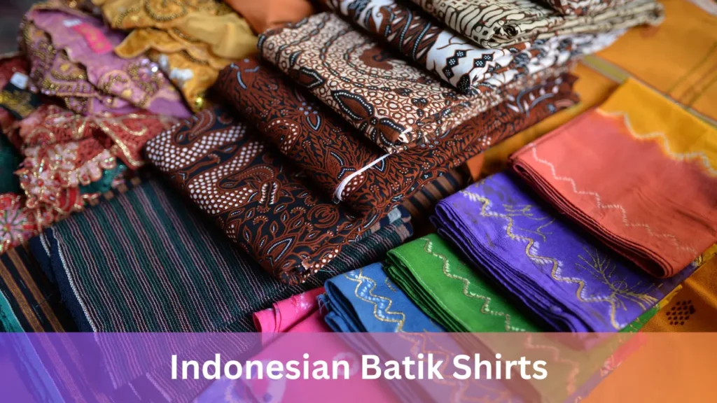 Indonesian Batik Shirts