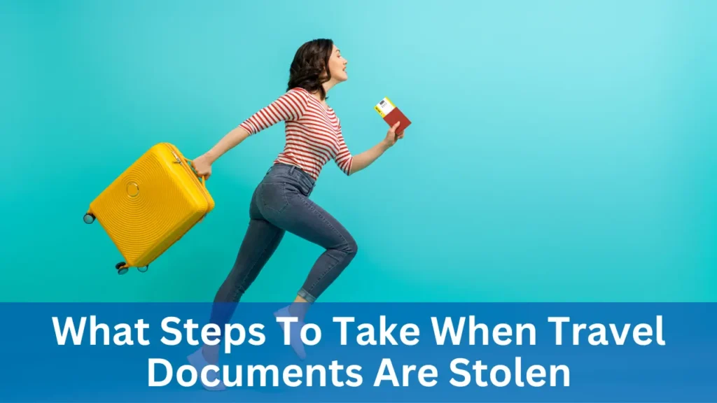 What Steps To Take When Travel Documents Are Stolen