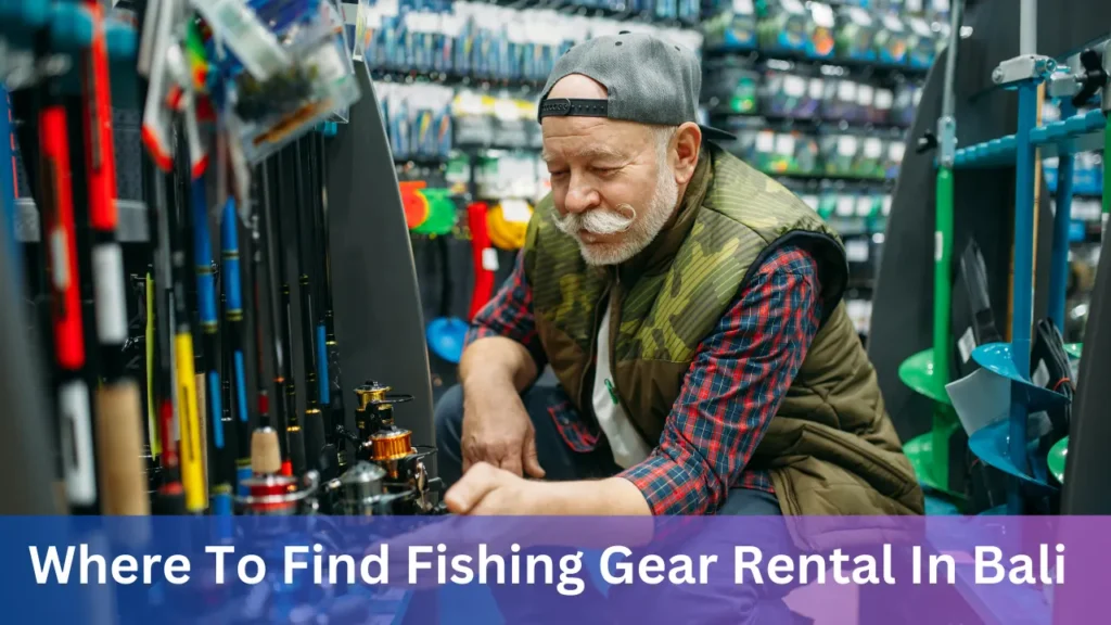 Where To Find Fishing Gear Rental In Bali
