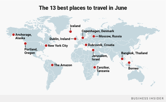 Where Travel in June